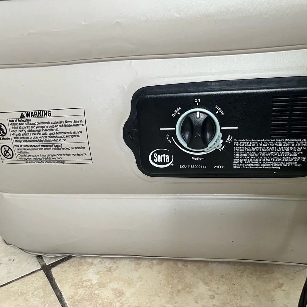Serta Inflatable Air Mattress